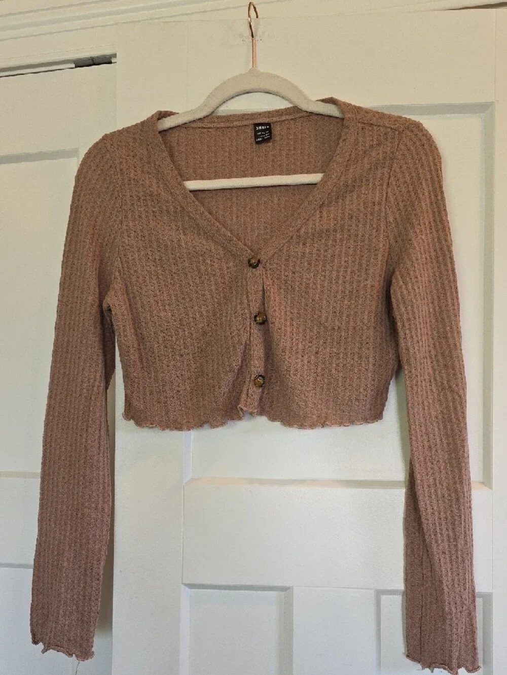 SHEIN Mixed Knit Sweater Bundle in Rust, Cream, Tan, Mauve - Picture 8 of 11
